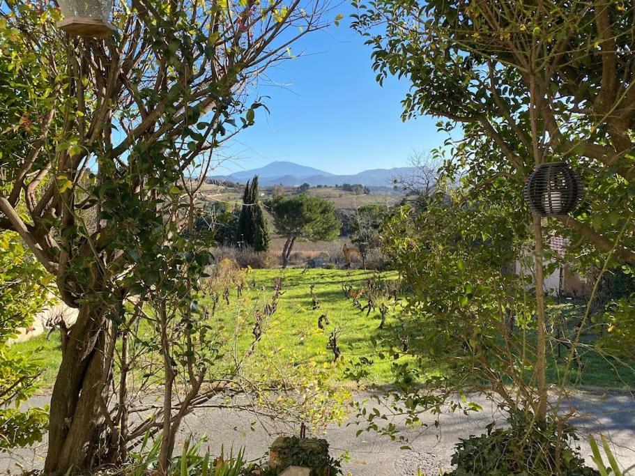 La Vue Sur Le Mont Ventoux, Appartement & Parking Cairanne Kültér fotó