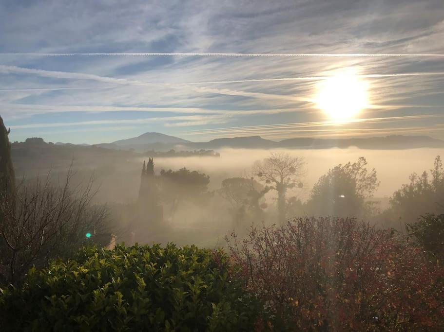 La Vue Sur Le Mont Ventoux, Appartement & Parking Cairanne Kültér fotó