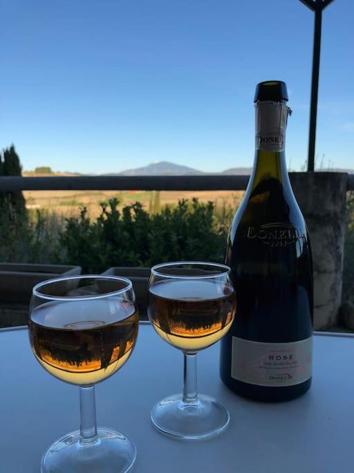 La Vue Sur Le Mont Ventoux, Appartement & Parking Cairanne Kültér fotó