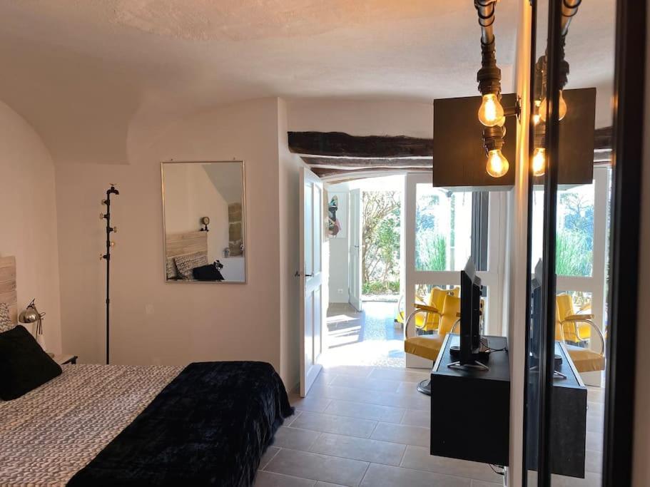 La Vue Sur Le Mont Ventoux, Appartement & Parking Cairanne Kültér fotó